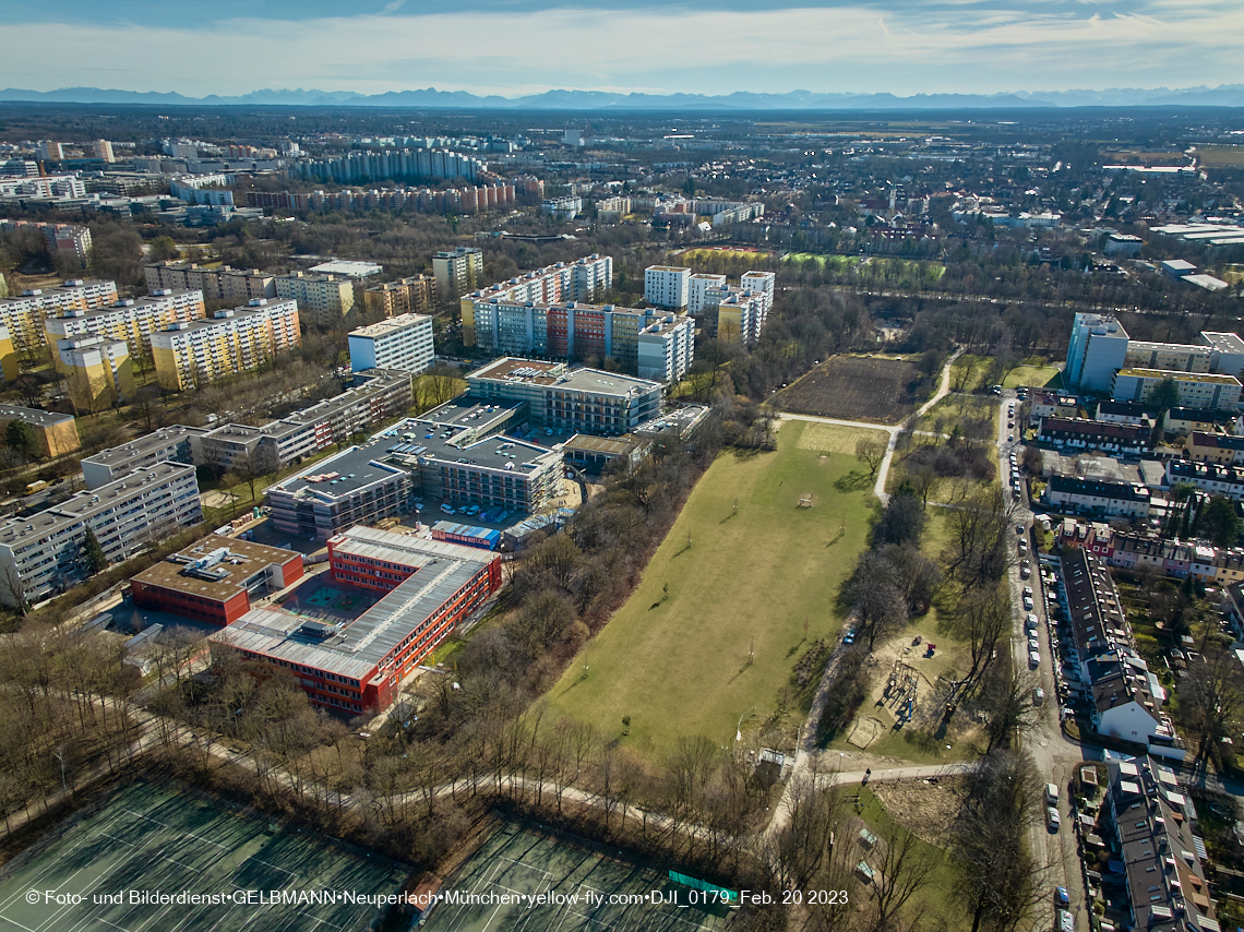 20.02.2023 -  Schulneubau am Strehleranger in Neuperlach